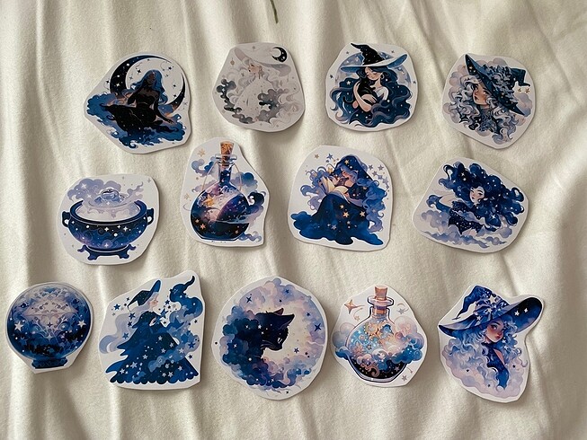 Celestial Witch Sticker Seti