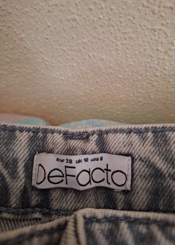 Gri Kadın Rahat Kesim midi Jean - Görsel 3