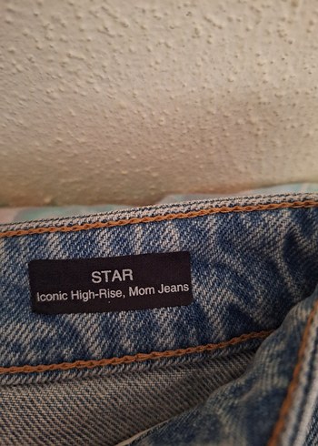 Geniş Kesim Yırtık Midi Kot Pantolon - Görsel 4