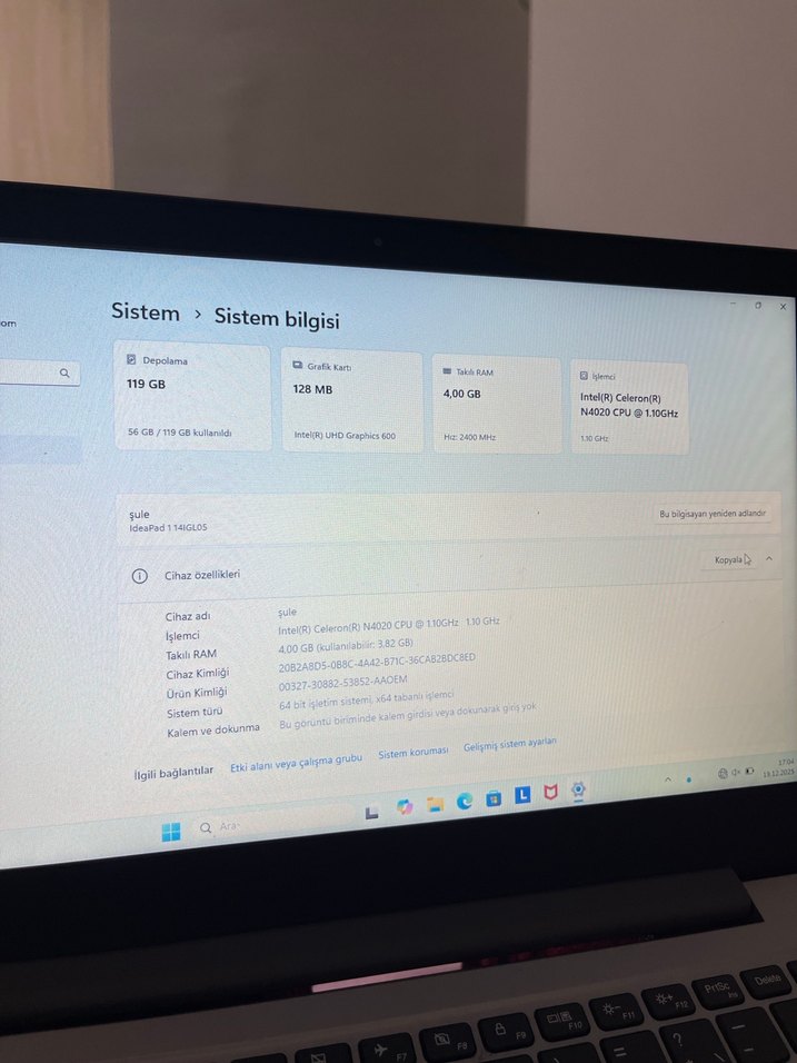 lenova laptop - Görsel 2