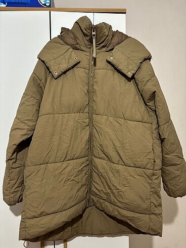 S-m beden uyumlu kadın oversize mont