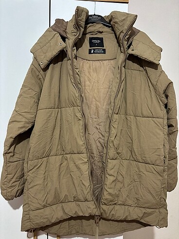 Defacto S-m beden uyumlu kadın oversize mont