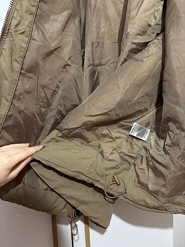 s Beden kahverengi Renk S-m beden uyumlu kadın oversize mont