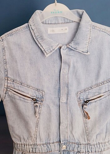 10 Yaş Beden Zara orjinal kiz cocuk tulum 10 yaş 