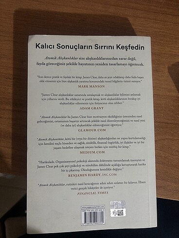  Atomik alışkanlıklar