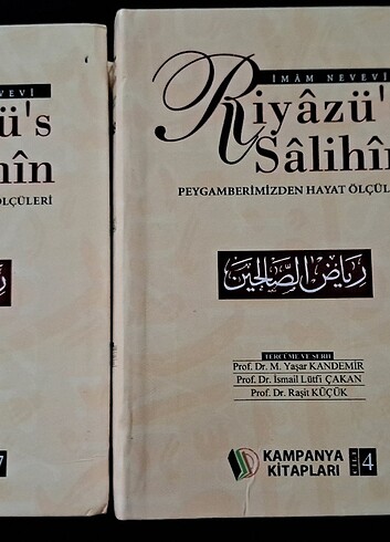 RİYAZÜS SALİHİN ERKAM 8 CİLD TAKIM SEMPATİK BOY