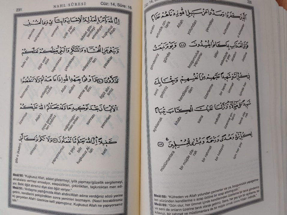 KELİME ANLAMLI KUR'AN-I KERİM MEALİ - SITKI GÜLLE 3 CİLD - Görsel 3