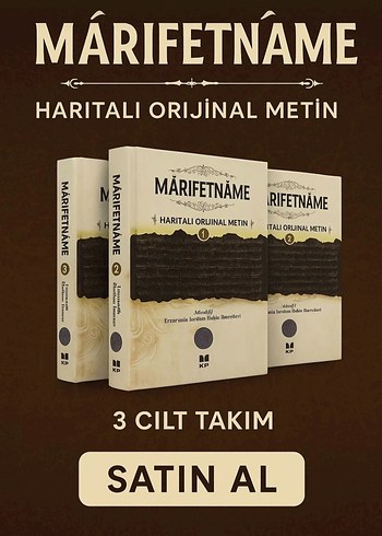 Marifetname Haritalı Orijinal Metin 3 Cilt Takım - Görsel 8