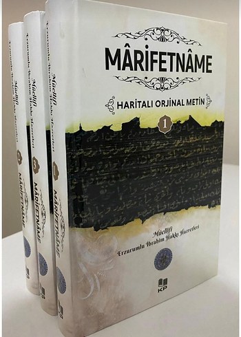 Marifetname Haritalı Orijinal Metin 3 Cilt Takım - Görsel 2