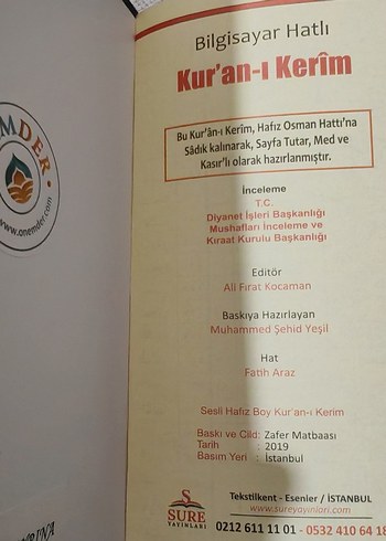 KABE DESENLİ KUR'AN-I KERİM ÇANTA BOY - Görsel 4