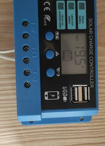 Solar Şarj Kontrol Paneli