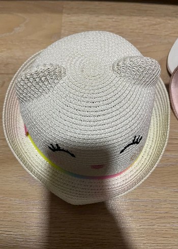 Nakışlı Pastel Renkli Çocuk Şapkası - Görsel 2