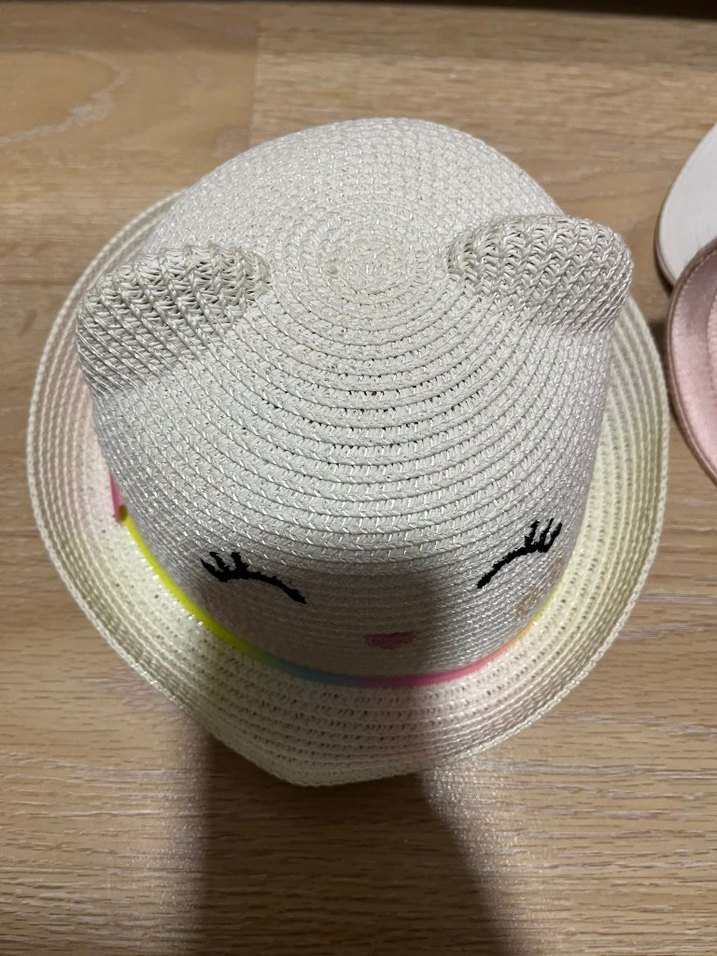 Nakışlı Pastel Renkli Çocuk Şapkası - Görsel 2