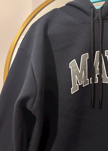 m Beden Mavi lacivert SWEATSHİRT