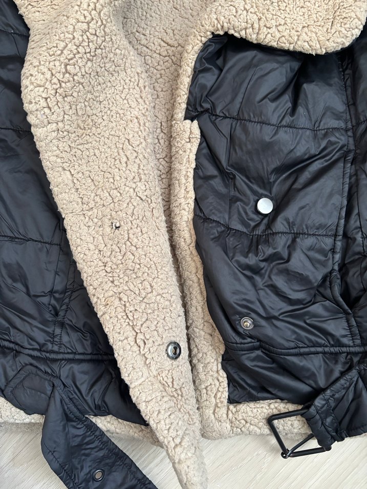 STRADIVARIUS Kürklü Kadın Ceket - Görsel 4