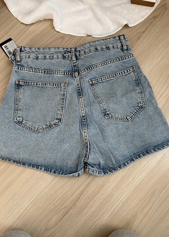 TRENDYOLMILLA Kadın Mini Kot Şort Etek - Görsel 3