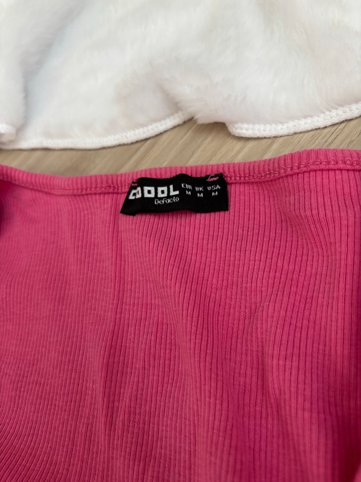 DEFACTO Pembe Hırka - Görsel 2