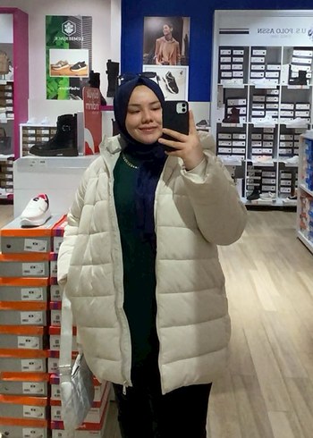 Beyaz Tesettürmuzun mont - Görsel 2