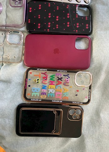 Çok Renkli Telefon Kılıfı iphone 11 - Görsel 3