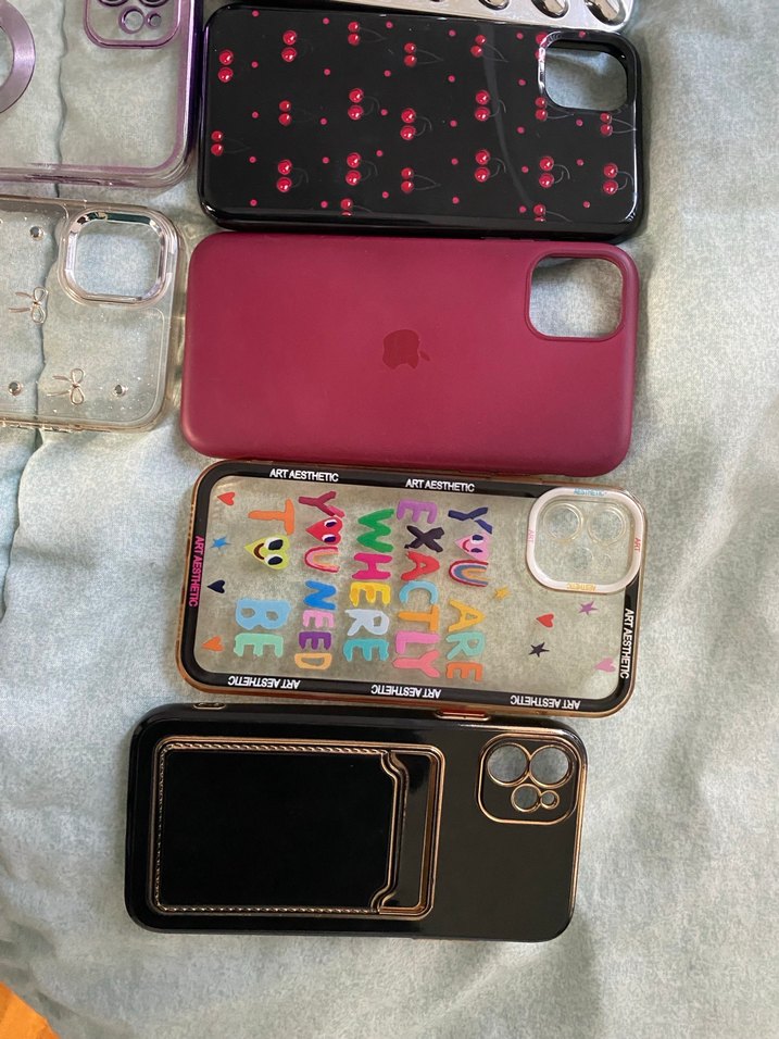 Çok Renkli Telefon Kılıfı iphone 11 - Görsel 3