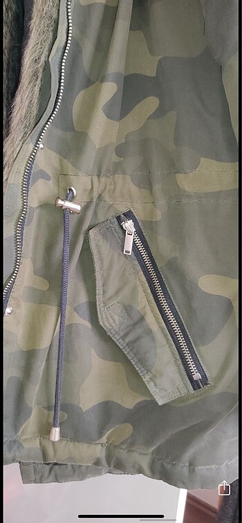 l Beden haki Renk H&M kamuflaj Mont