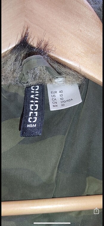 H&M H&M kamuflaj Mont