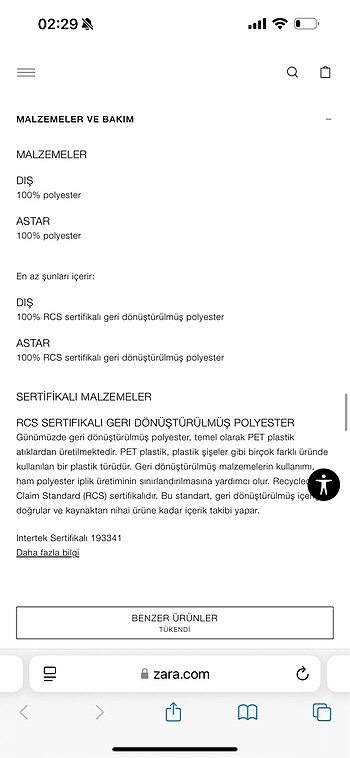 m Beden Zara halter yaka bluz