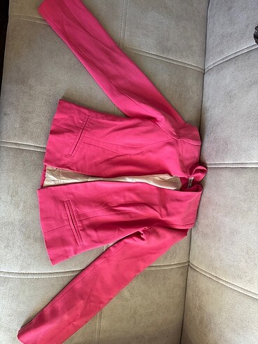 Pembe blazer