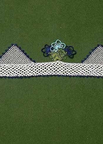 iğne oyası havlu kenari - Görsel 10