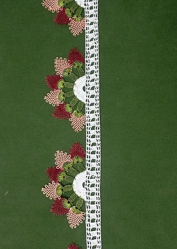 iğne oyası havlu kenari - Görsel 6