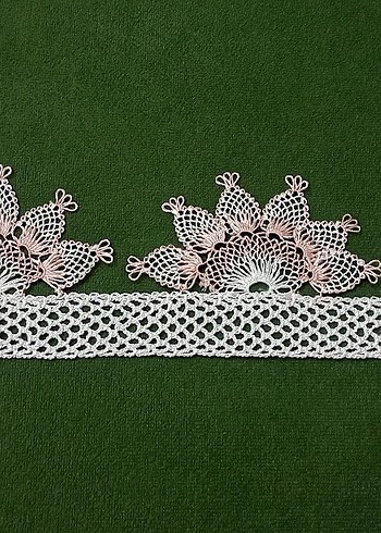 iğne oyası havlu kenari - Görsel 7