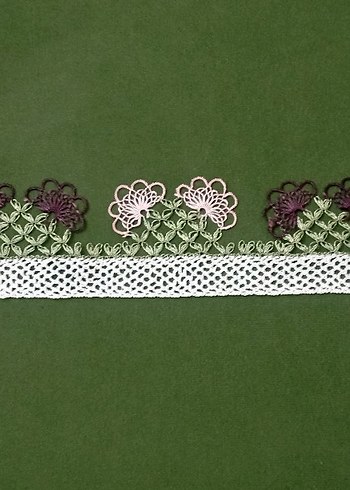 iğne oyası havlu kenari - Görsel 9