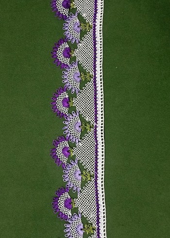 iğne oyası havlu kenari - Görsel 4