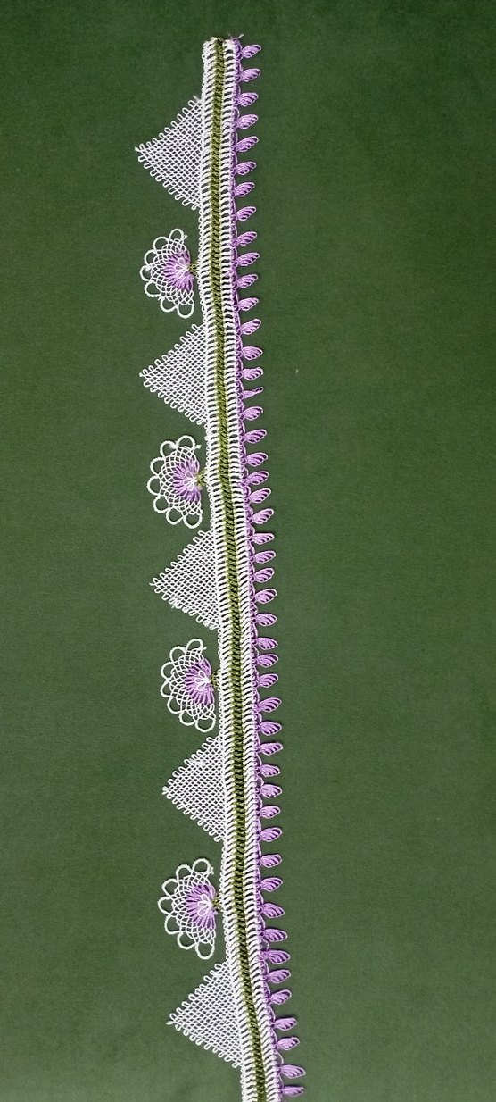 iğne oyası havlu kenari - Görsel 2