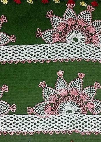 iğne oyası havlu kenari - Görsel 9