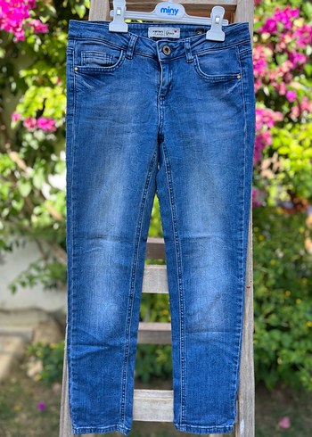 36 Beden KOTON Klasik Denim Dar Paça Kadın Pantolon