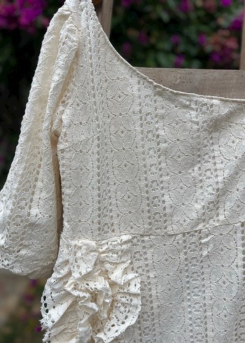 Bohem Mini Dantel Abiye Elbise Gelinlik - Görsel 5