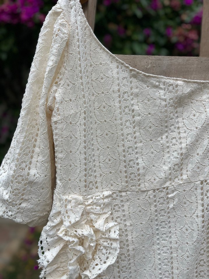 Bohem Mini Dantel Abiye Elbise Gelinlik - Görsel 5