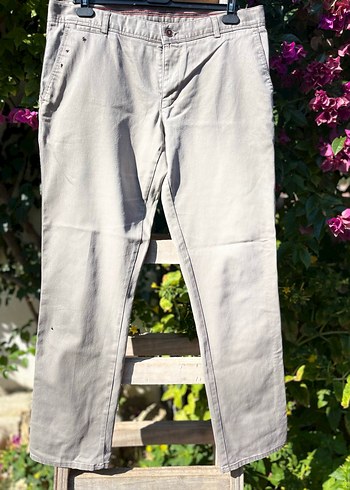 Vizon Rengi Gabardin Erkek Pantolon