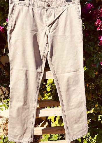 l/xl Beden Vizon Rengi Gabardin Erkek Pantolon