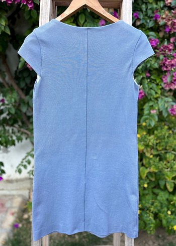 MANGO Soft Mavi Minimal Şıklık - Elbise - Görsel 4