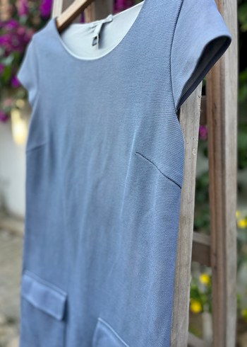 MANGO Soft Mavi Minimal Şıklık - Elbise - Görsel 3