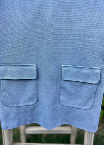 MANGO Soft Mavi Minimal Şıklık - Elbise - Görsel 5