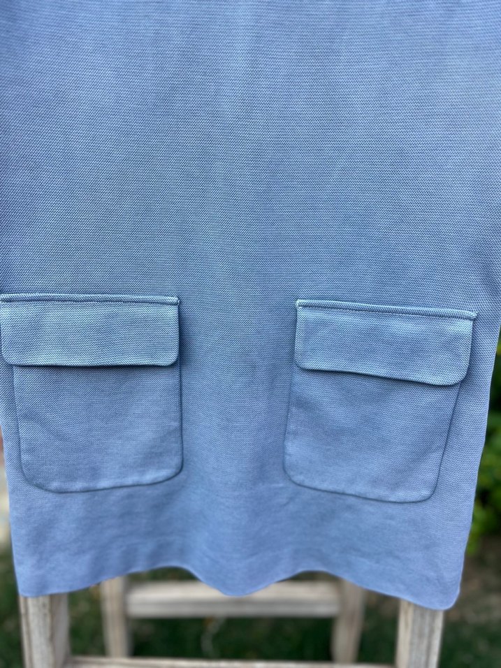 MANGO Soft Mavi Minimal Şıklık - Elbise - Görsel 5