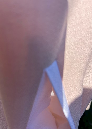 FABRİKA Pudra Midi Kolsuz Şık Elbise - Görsel 10