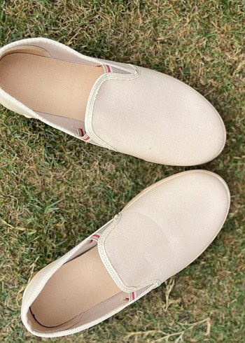 Beyaz Erkek Espadril Rahat Günlük Ayakkabı - Görsel 4