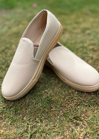 Beyaz Erkek Espadril Rahat Günlük Ayakkabı - Görsel 6