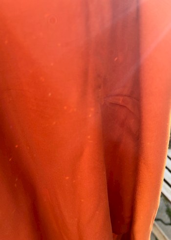 Jimmy Key Turuncu V Yakalı Uzun Bohem Tulum - Görsel 9