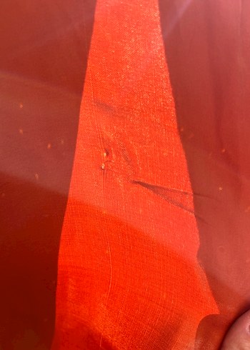 Jimmy Key Turuncu V Yakalı Uzun Bohem Tulum - Görsel 8