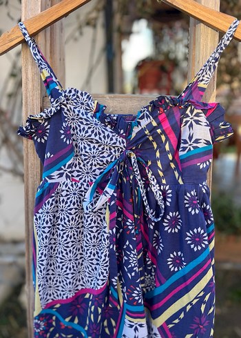 Jimmy Key Pamuklu Bohem Mini Elbise - Görsel 11